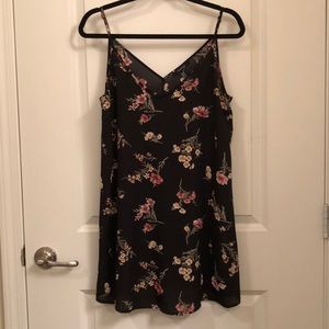 Forever 21 black Floral dress